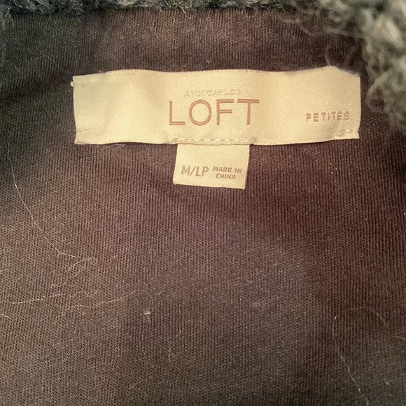 Loft Sleeveless Faux Fur Sweater - Picture 7 of 8